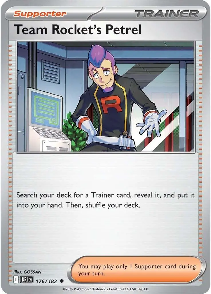Team Rocket's Petrel (176/182) [Scarlet & Violet: Destined Rivals] 1