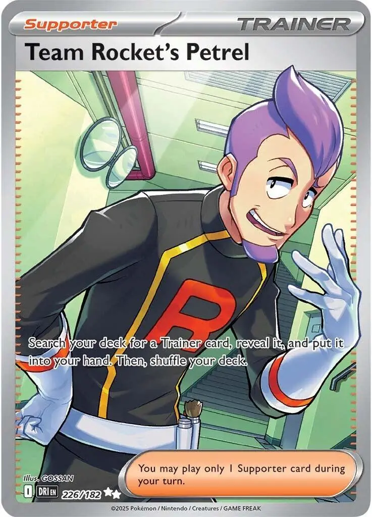 Team Rocket's Petrel (226/182) [Scarlet & Violet: Destined Rivals] 1