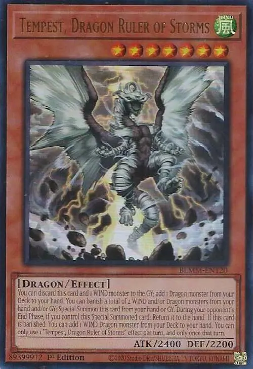 Tempest, Dragon Ruler Of Storms [Blmm-En120] Ultra Rare 1