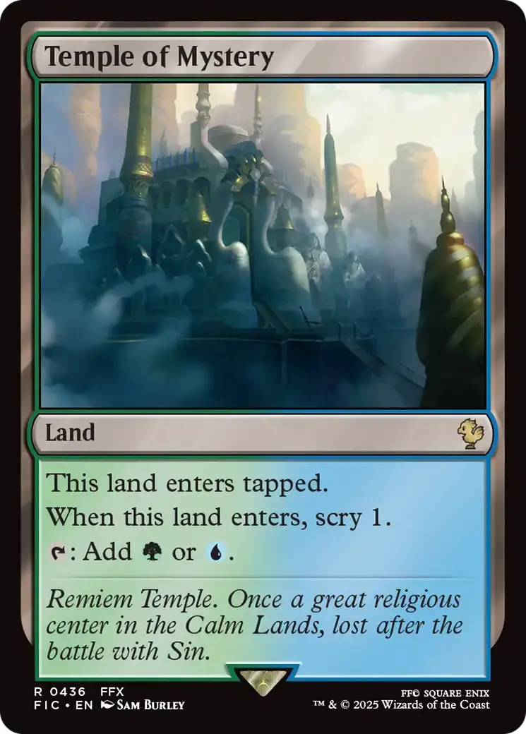 Temple Of Mystery [Final Fantasy Commander] 1