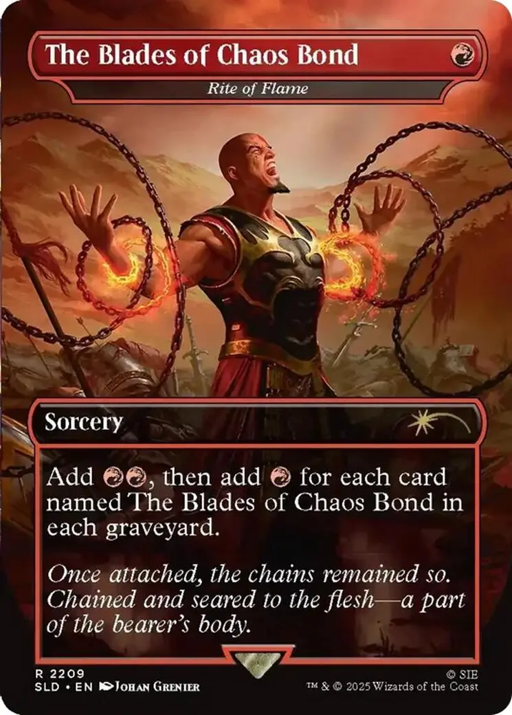 The Blades Of Chaos Bond - Rite Of Flame [Secret Lair Drop Series] 1