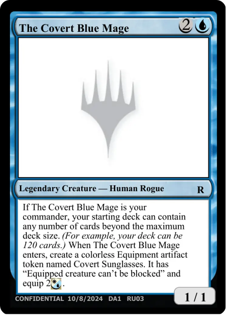 The Covert Blue Mage [Unknown Event] 1