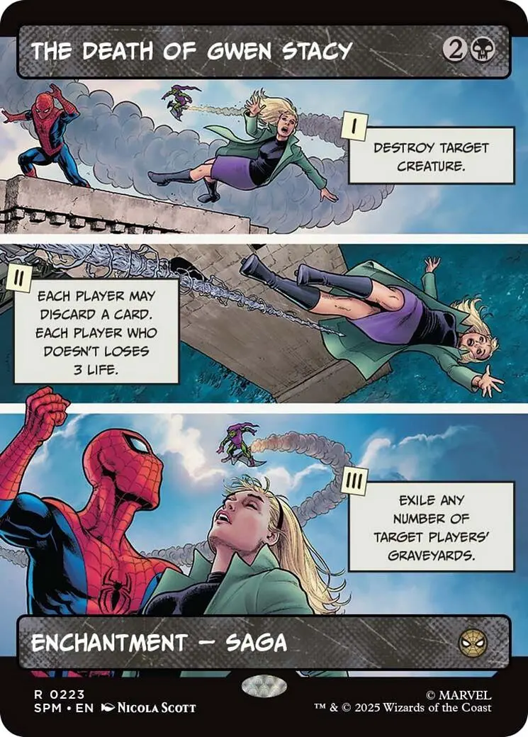The Death Of Gwen Stacy (Borderless) [Marvel's Spider-Man] 1