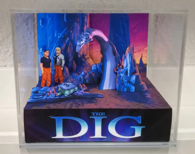 The Dig Cubic Diorama 1
