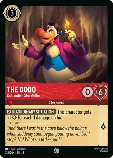 The Dodo - Outlandish Storyteller (126/204) [Reign Of Jafar] 1