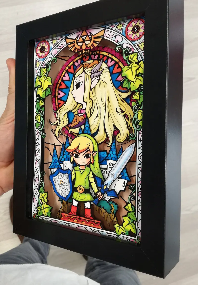 The Legend Of Zelda Window Diorama 2