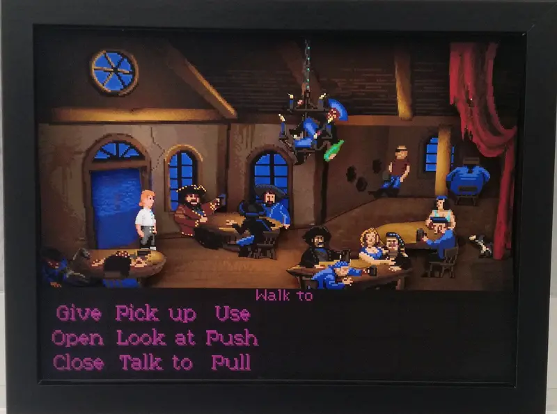 The Secret Of Monkey Island Diorama 1
