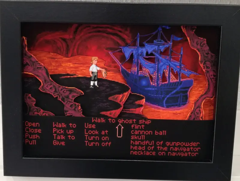 The Secret Of Monkey Island Diorama 1