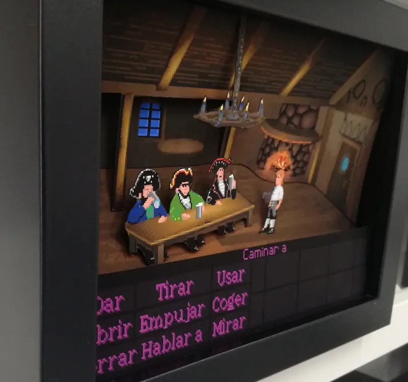 The Secret Of Monkey Island Diorama 2