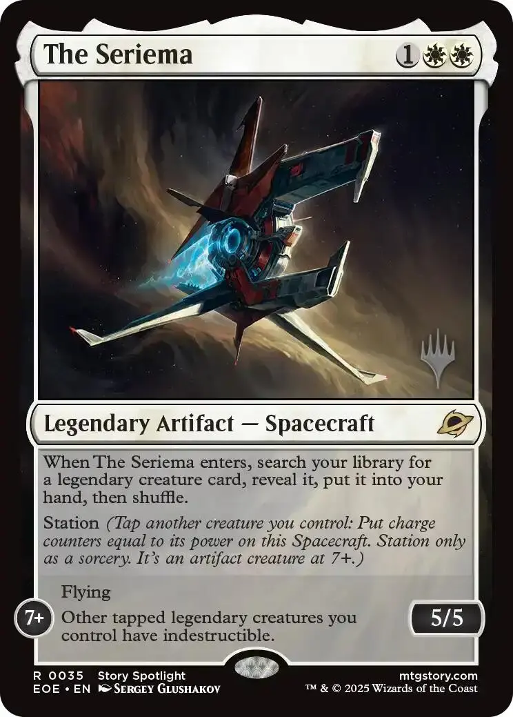 The Seriema (Promo Pack) [Edge Of Eternities Promo Pack] 1