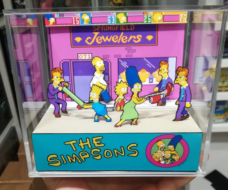 The Simpsons Arcade Cubic Diorama 2