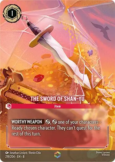 The Sword Of Shan Yu (Enchanted) (219/204) [Reign Of Jafar] 1