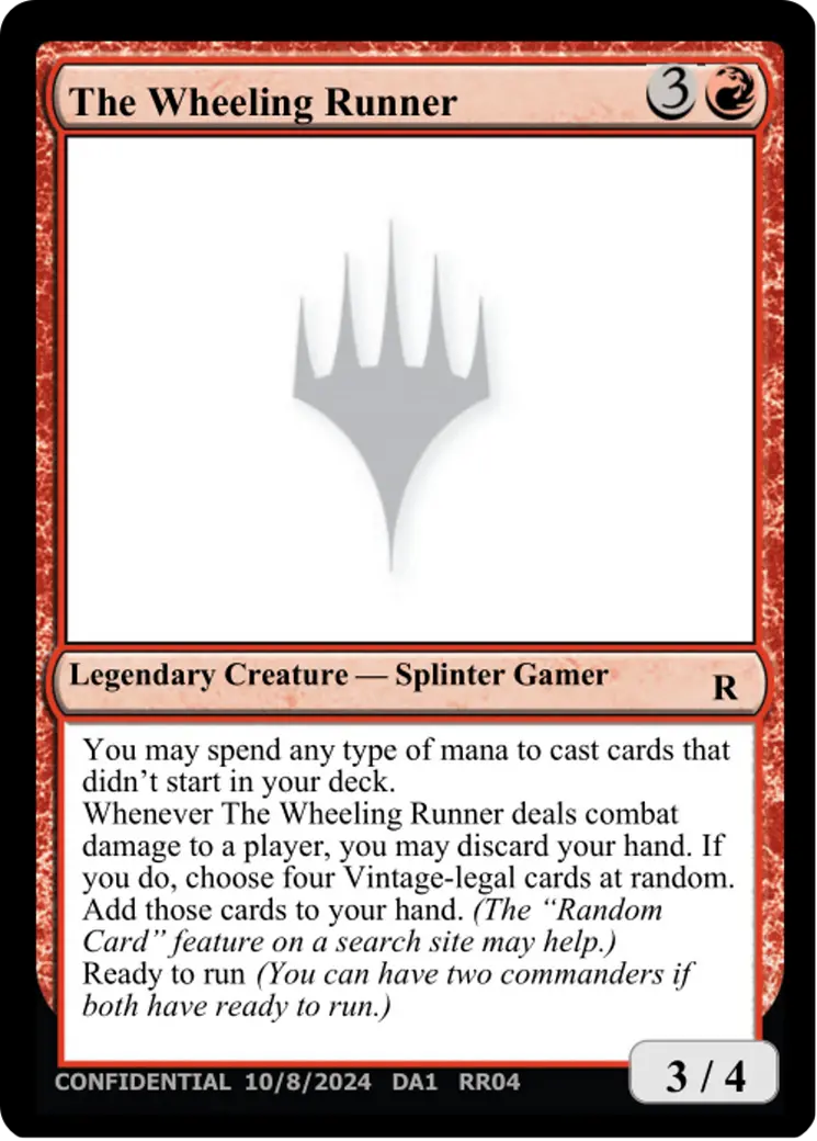 The Wheeling Runner [Unknown Event] 1