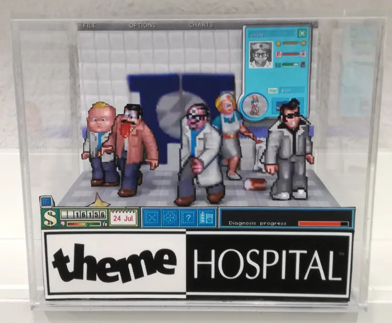 Theme Hospital Cubic Diorama 1