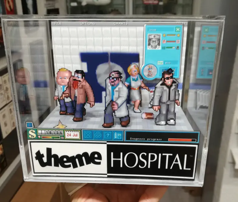 Theme Hospital Cubic Diorama 2