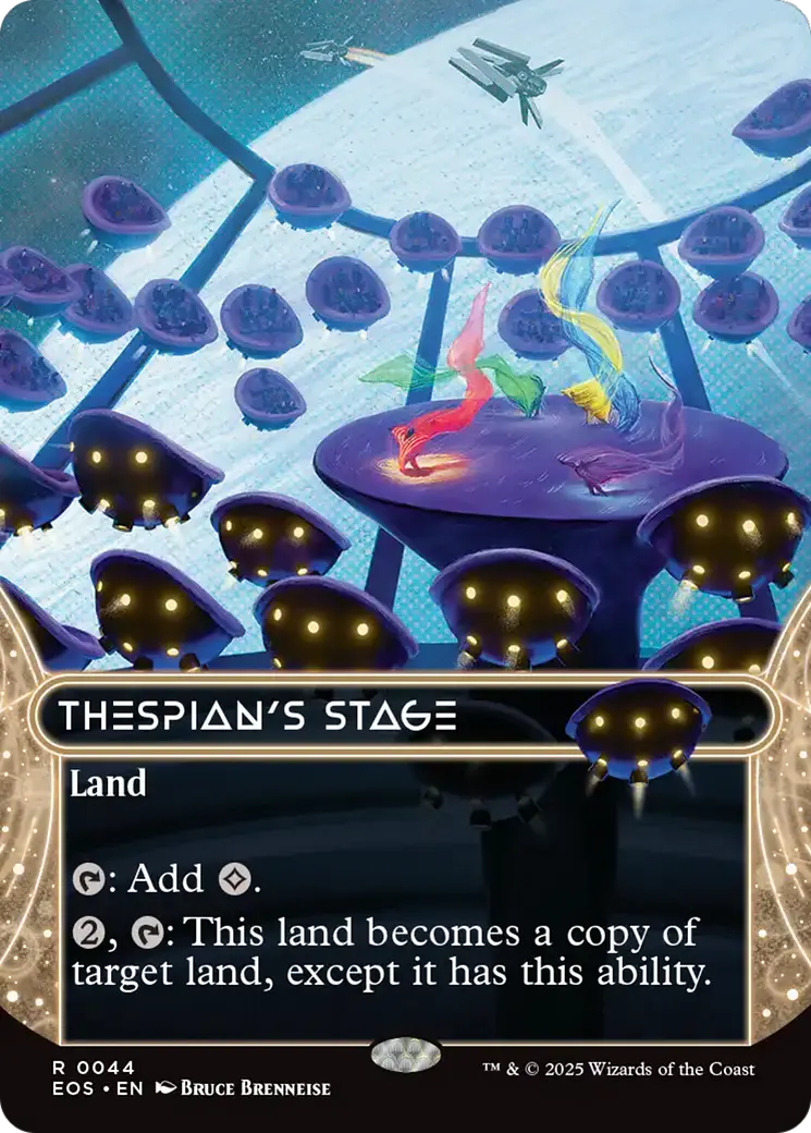 Thespian's Stage (0044) (Borderless) [Edge Of Eternities: Stellar Sights] 1