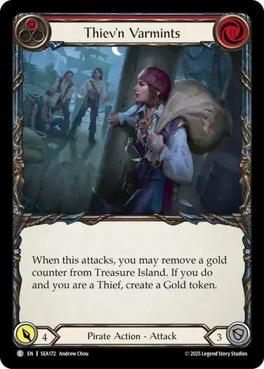 Thiev'n Varmints [Sea172] (High Seas)  Rainbow Foil 1