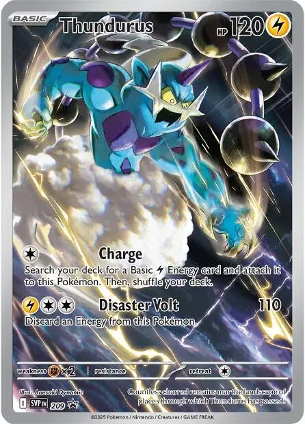 Thundurus (209) [Scarlet & Violet: Black Star Promos] 1