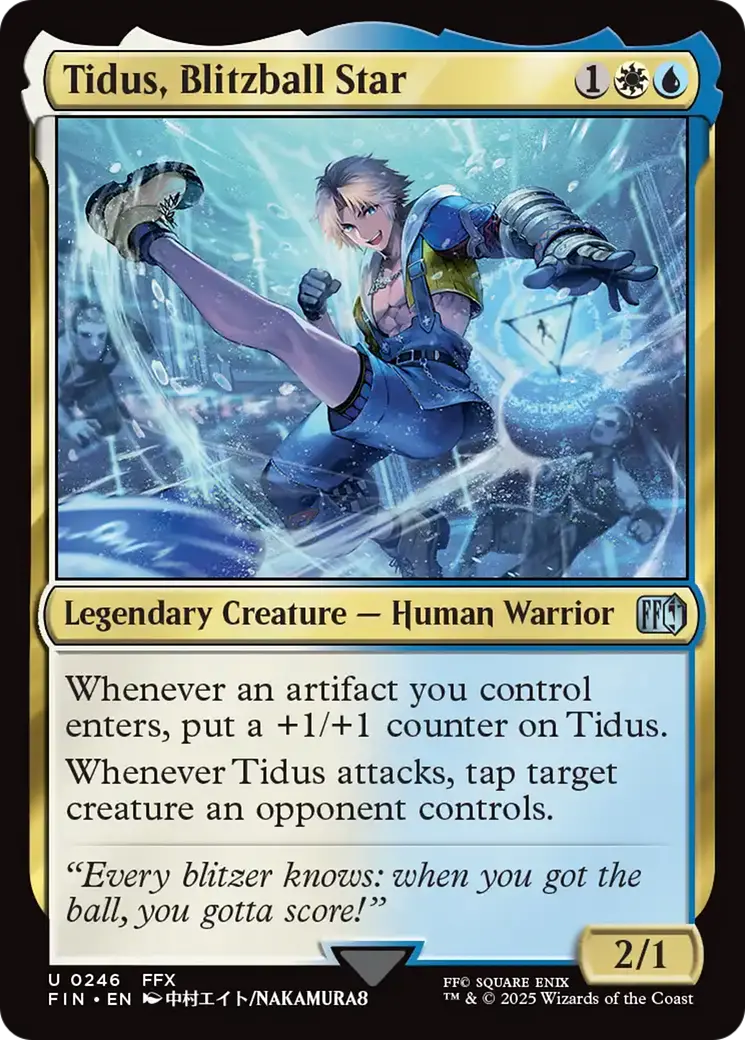 Tidus, Blitzball Star [Final Fantasy] 1