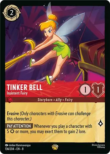 Tinker Bell - Insistent Fairy (136/204) [Reign Of Jafar] 1