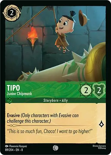 Tipo - Junior Chipmunk (89/204) [Reign Of Jafar] 1