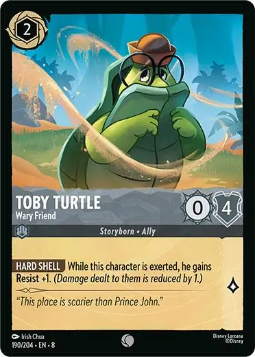 Toby Turtle - Wary Friend (190/204) [Reign Of Jafar] 1