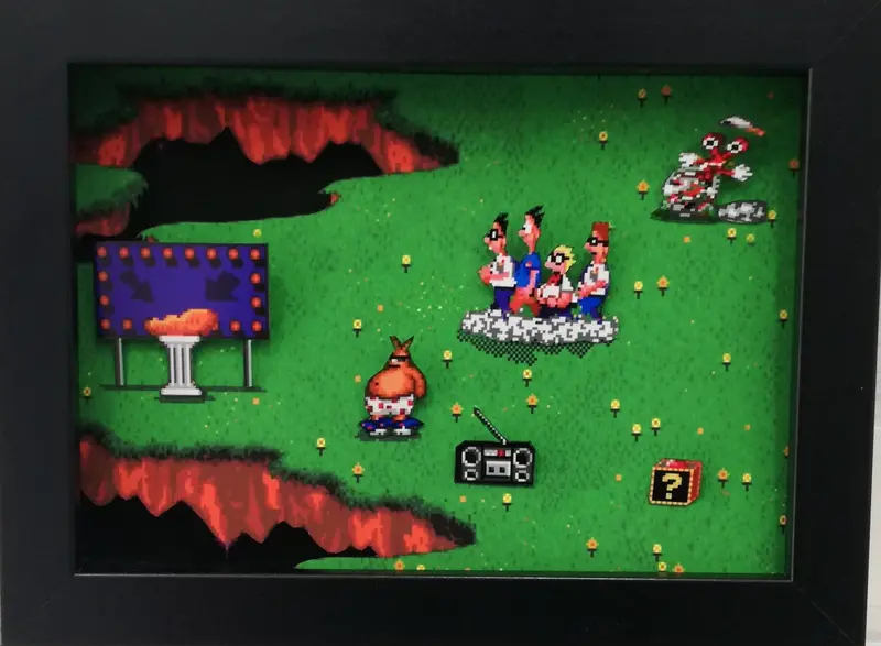 Toejam & Earl Diorama 1