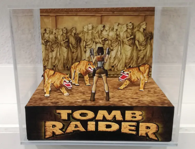 Tomb Raider Cubic Diorama 1