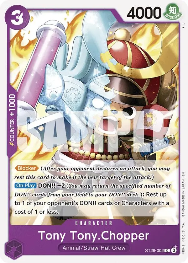 Tony Tony.Chopper [Starter Deck: Purple/Black Monkey.D.Luffy] 1
