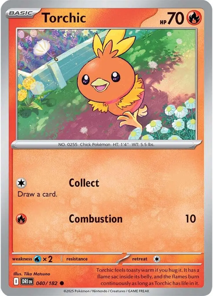 Torchic (040/182) [Scarlet & Violet: Destined Rivals] 1