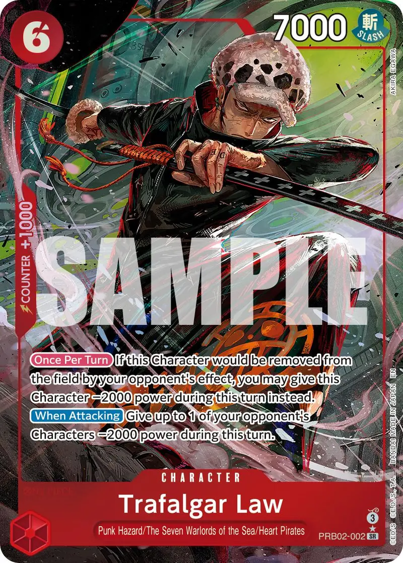 Trafalgar Law (Alternate Art) [Premium Booster -The Best- Vol. 2] 1