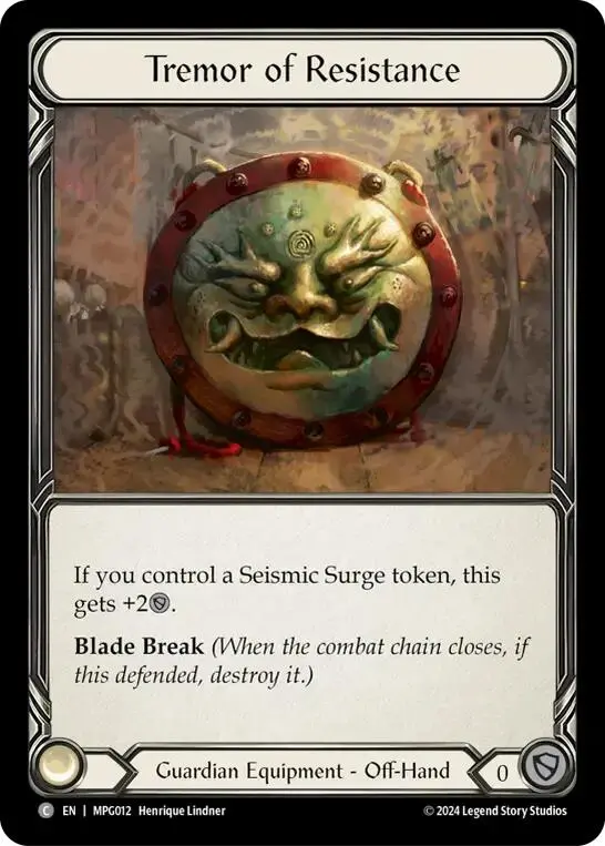Tremor Of Resistance [Mpg012] (Mastery Pack Guardian) 1