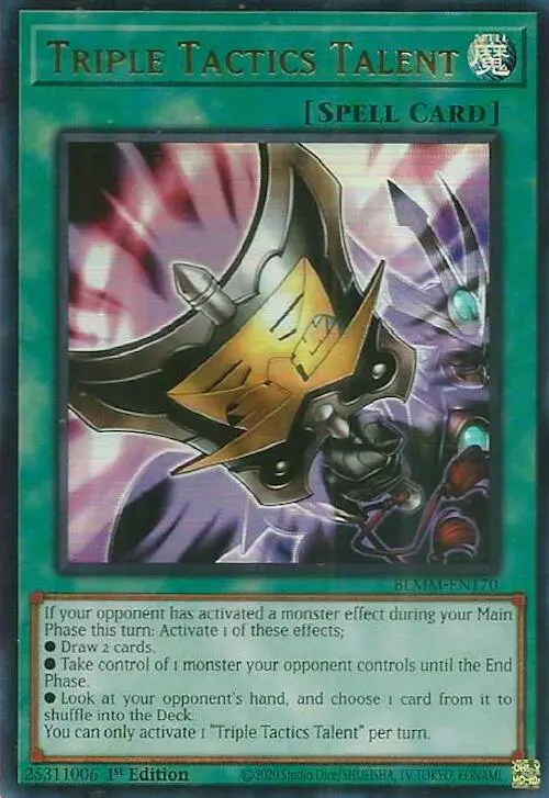 Triple Tactics Talent [Blmm-En170] Ultra Rare 1