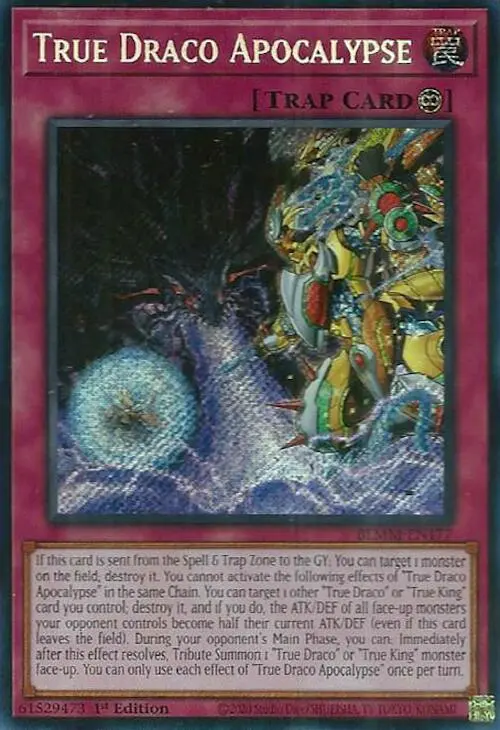True Draco Apocalypse [Blmm-En177] Secret Rare 1