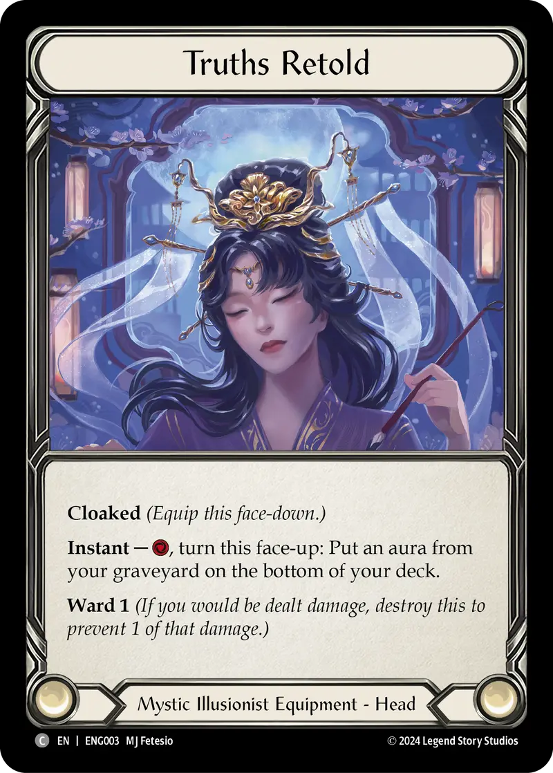 Truths Retold [Eng003] (Part The Mistveil Enigma Blitz Deck) 1