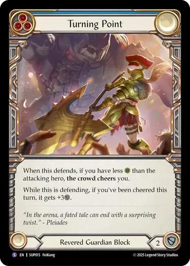 Turning Point [Sup015] (Super Slam)  Rainbow Foil 1