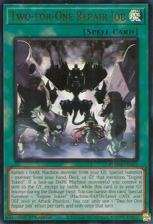 Two-For-One Repair Job [Blmm-En029] Ultra Rare 1