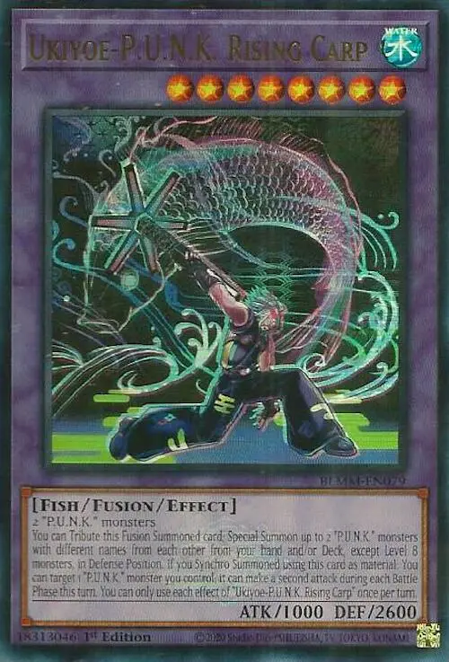 Ukiyoe-P.U.N.K. Rising Carp [Blmm-En079] Ultra Rare 1