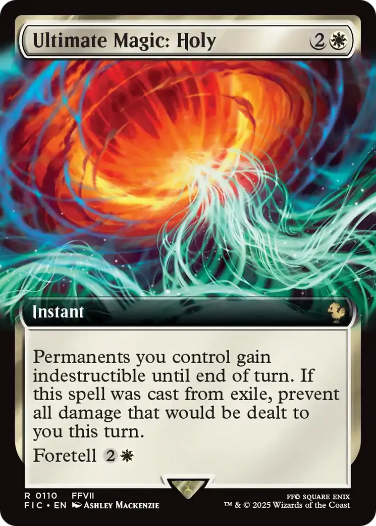 Ultimate Magic: Holy (Extended Art) [Final Fantasy Commander] 1