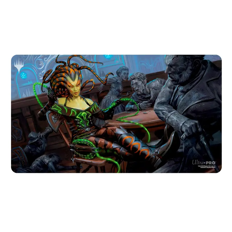 Ultra Pro: Playmat - Outlaws Of Thunder Junction (Vraska, The Silencer Key Art) 1