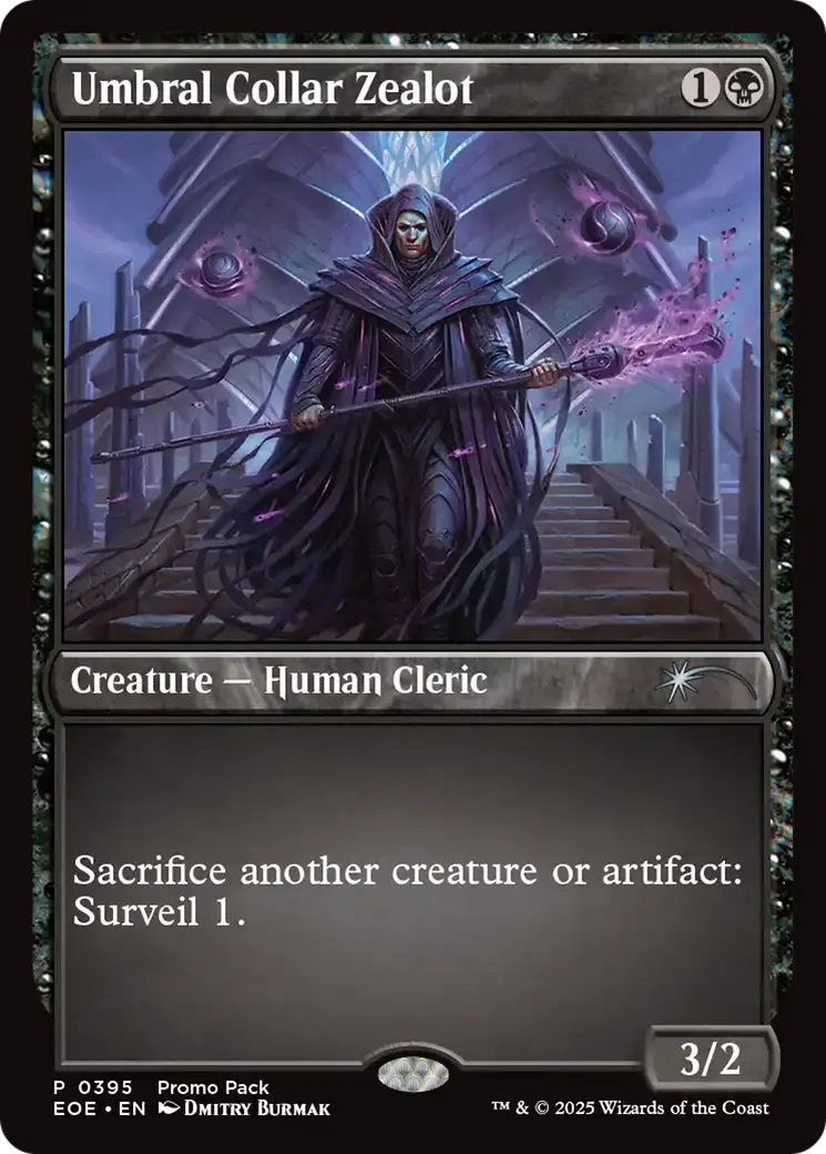 Umbral Collar Zealot (Promo Pack) [Edge Of Eternities Promo Pack] 1