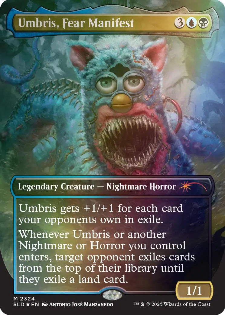 Umbris, Fear Manifest (Rainbow Foil) [Secret Lair Drop Series] 1
