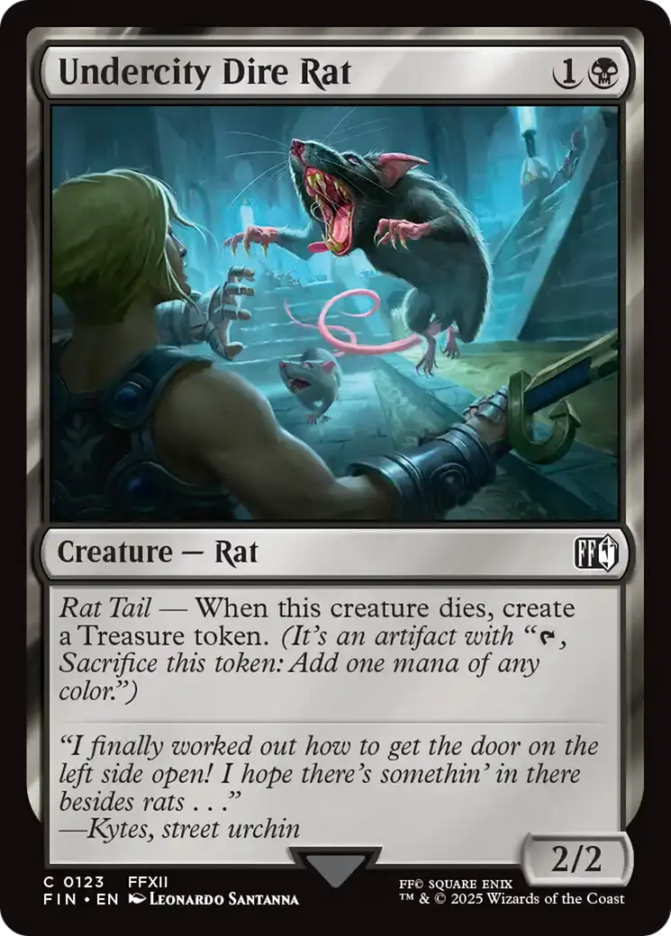 Undercity Dire Rat [Final Fantasy] 1