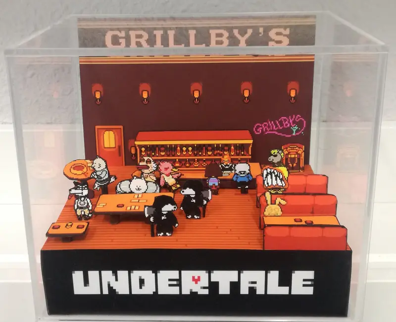Undertale Cubic Diorama 1