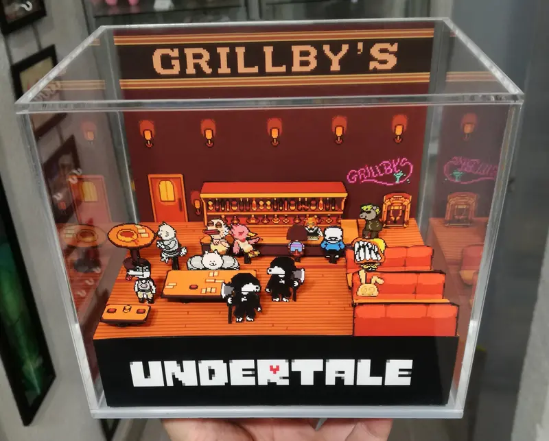 Undertale Cubic Diorama 2