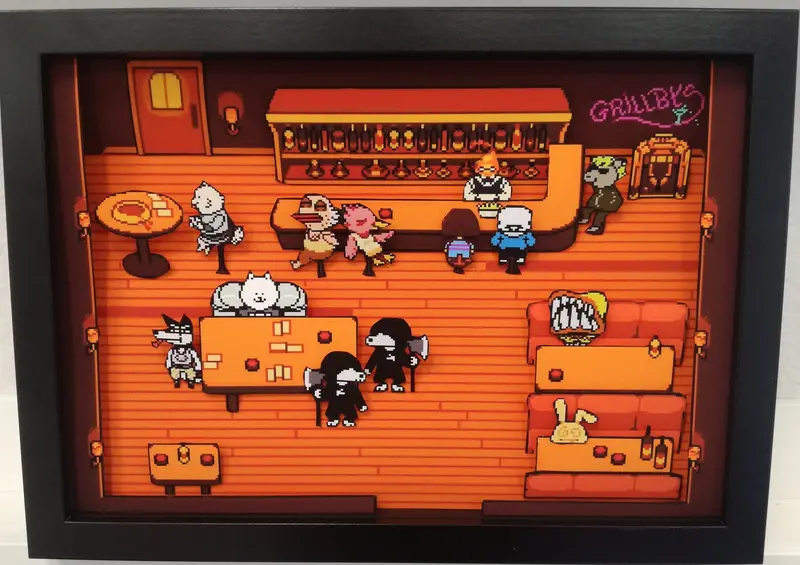 Undertale Diorama 1
