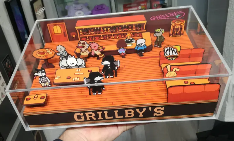 Undertale Mega Cube Diorama 2
