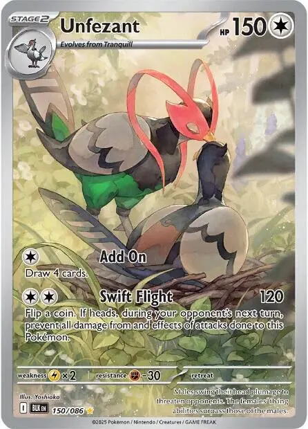 Unfezant (150/086) [Scarlet & Violet: Black Bolt] 1