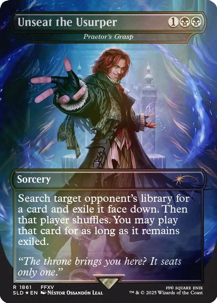 Unseat The Usurper - Praetor's Grasp (Rainbow Foil) [Secret Lair Drop Series] 1