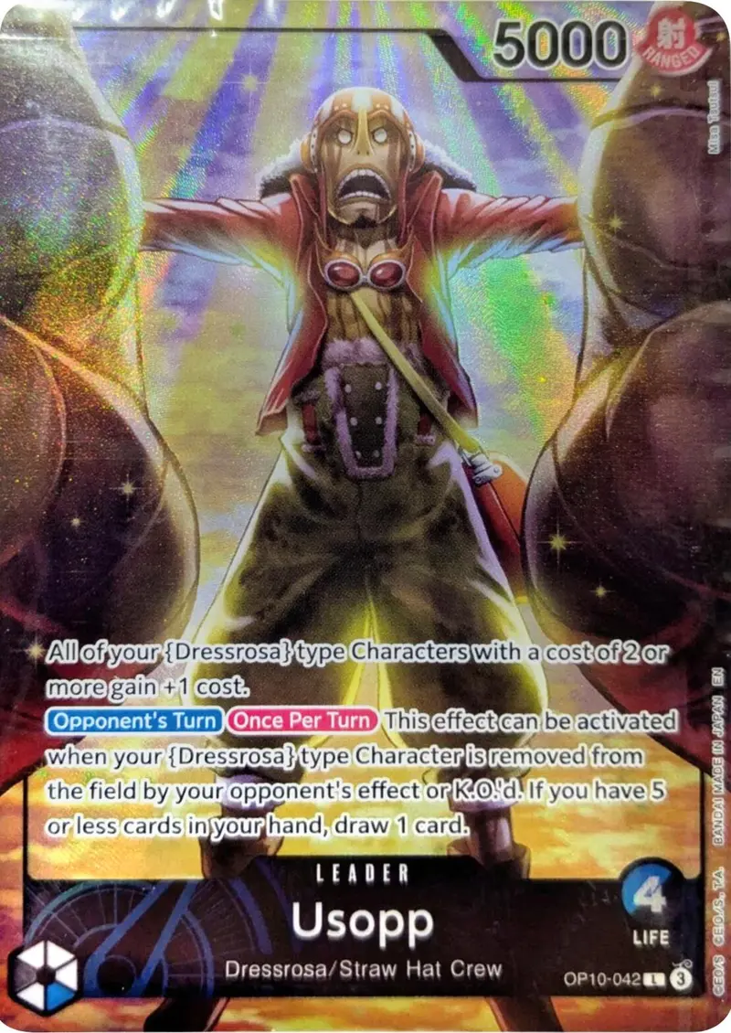 Usopp (Official Playmat -Limited Edition Vol. 3-) [One Piece Promotion Cards] 1